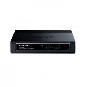 Switch TP-Link TL-SF1016D 16 Portas 10/100Mbps UnManaged Wall Mountable